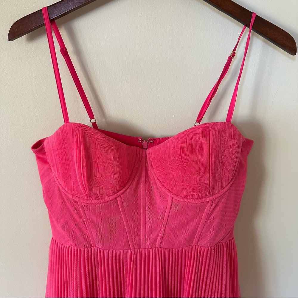 Hutch Pink Sleeveless Sundress for Weddings - Picture 3 of 12
